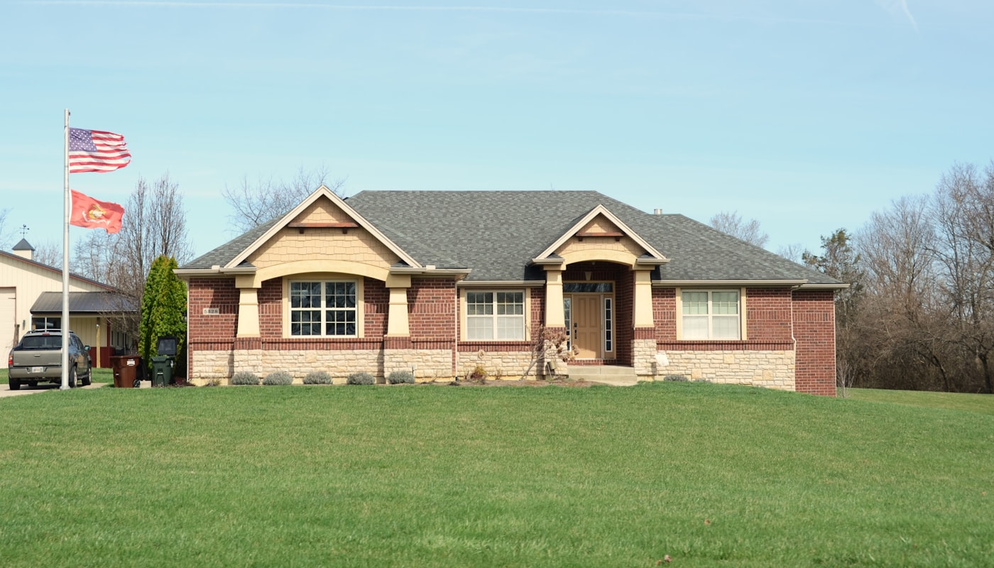 Beautiful residential home with well-maintained exterior and landscaping